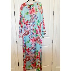 Natori zip caftan